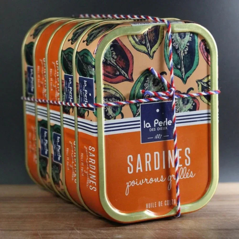 Sardinen mit gegrillter Paprika, in Rapsöl - Perle des Dieux - Maître Philippe & Filles