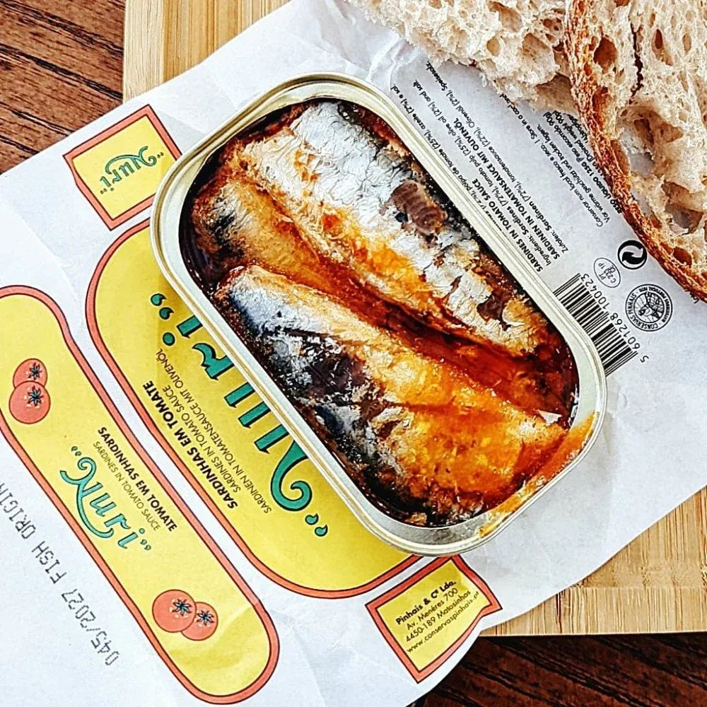 Sardinen Nuri in Tomatensoße 🍅 - Nuri - Maître Philippe & Filles