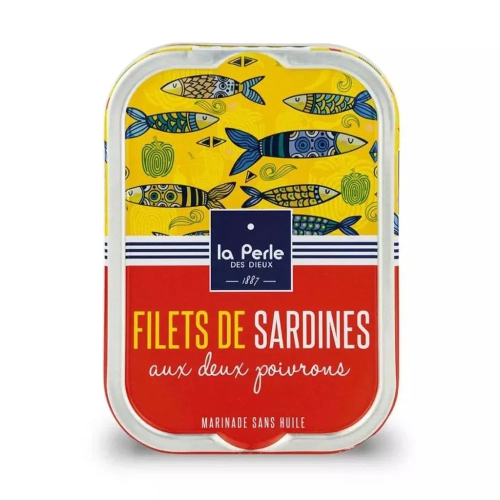 Sardinenfilets mit zweierlei Paprika - Perle des Dieux - Maître Philippe & Filles