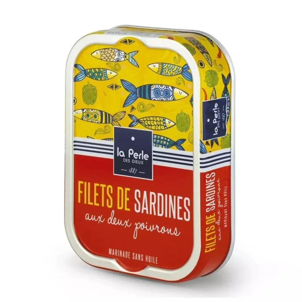 Sardinenfilets mit zweierlei Paprika - Perle des Dieux - Maître Philippe & Filles