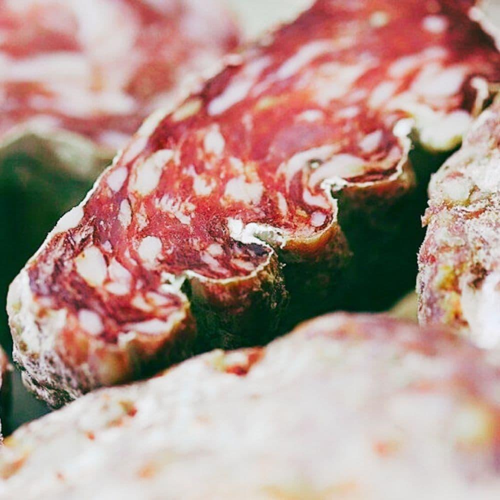 Saucisson Sec aus dem Baskenland mit Piment d'Espelette ca. 220g "La Boneta" - Maison Mayte - Maître Philippe & Filles