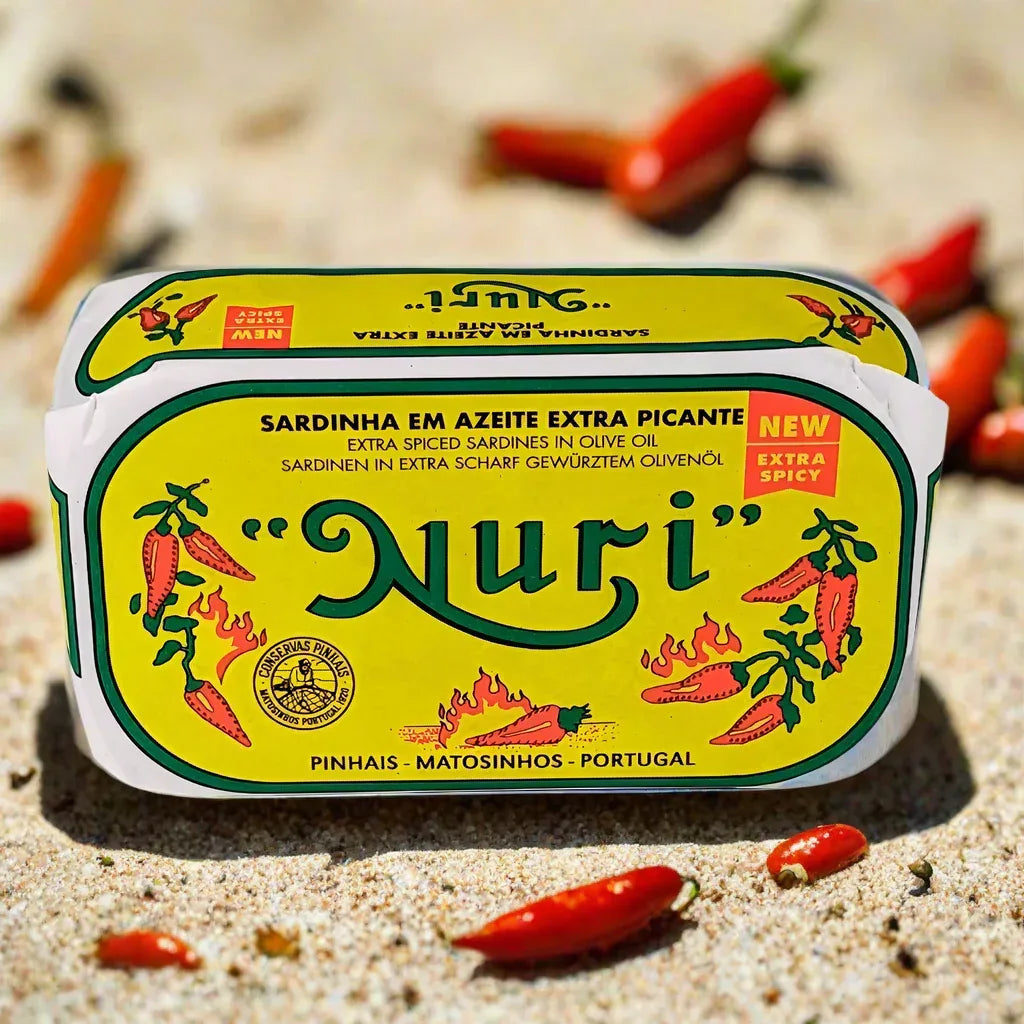 Sehr scharfe Sardinen Nuri in Olivenöl und Piri-Piri 🌶️ 🌶️ 🌶️ - Nuri - Maître Philippe & Filles