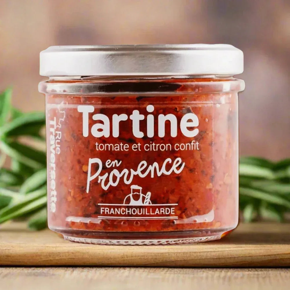 Tartine in der Provence - Tomaten und kandierte Zitrone - Rue Traversette - Maître Philippe & Filles