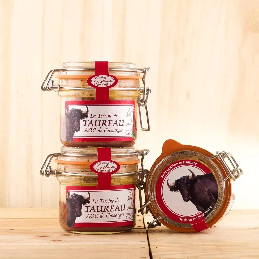 Terrine vom Stier aus der Camargue 200g Maison Telme