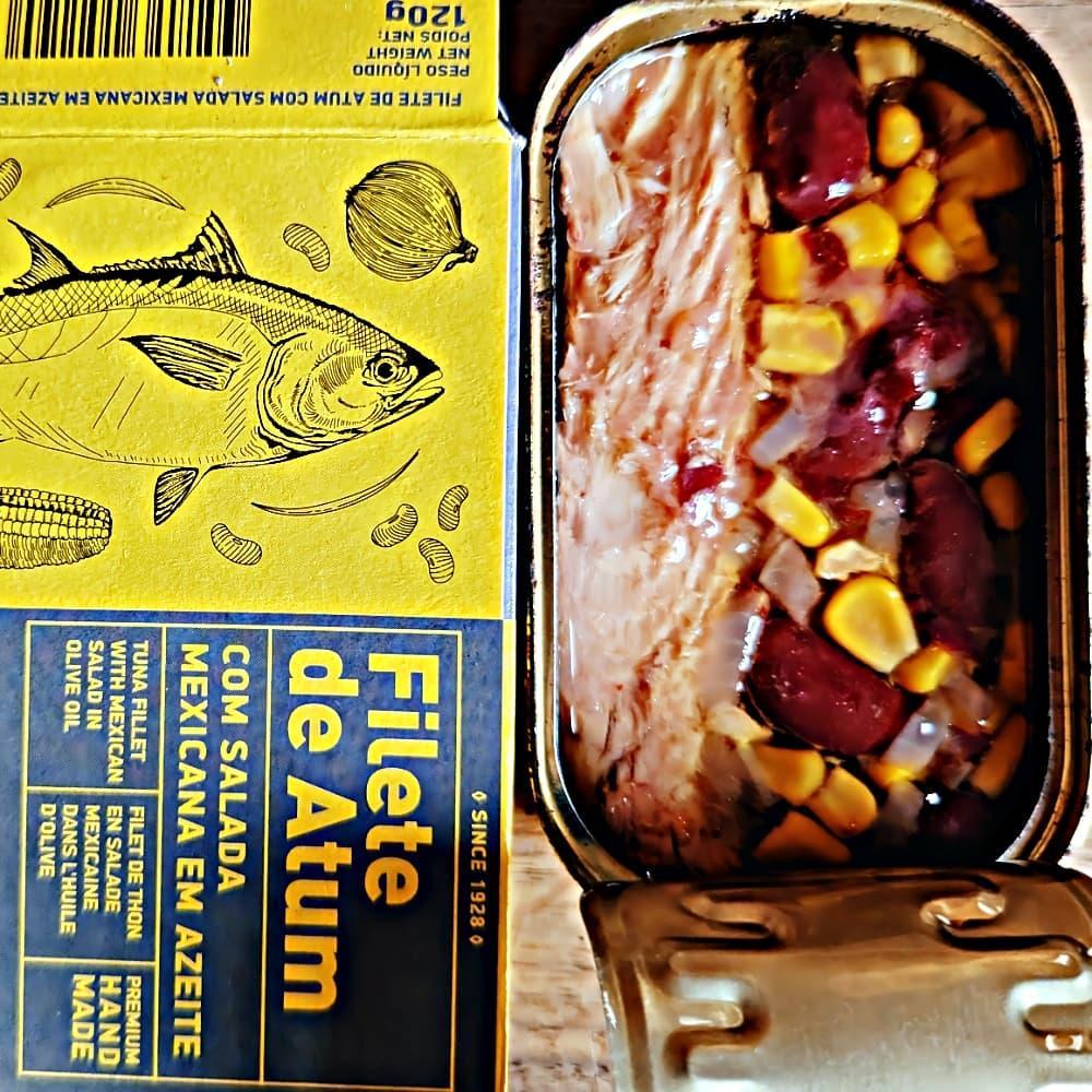 Thunfischfilet mit mexikanischem Salat in Olivenöl - AveiroTuna - Maître Philippe & Filles