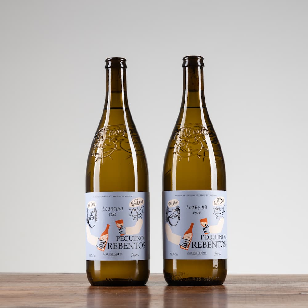 Vinho Verde Loureiro Nat Cool 2023 by Niepoort und Pequenos Rebentos Marcio Lopes Winemaker