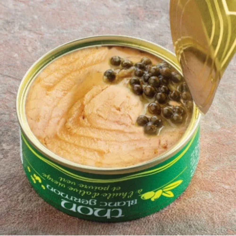 Weißer Thunfisch in Olivenöl und grünem Pfeffer Belle Iloise